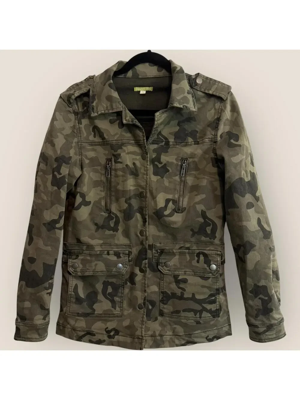 Gianni Bini Women's XS Camouflage Utility Jacket